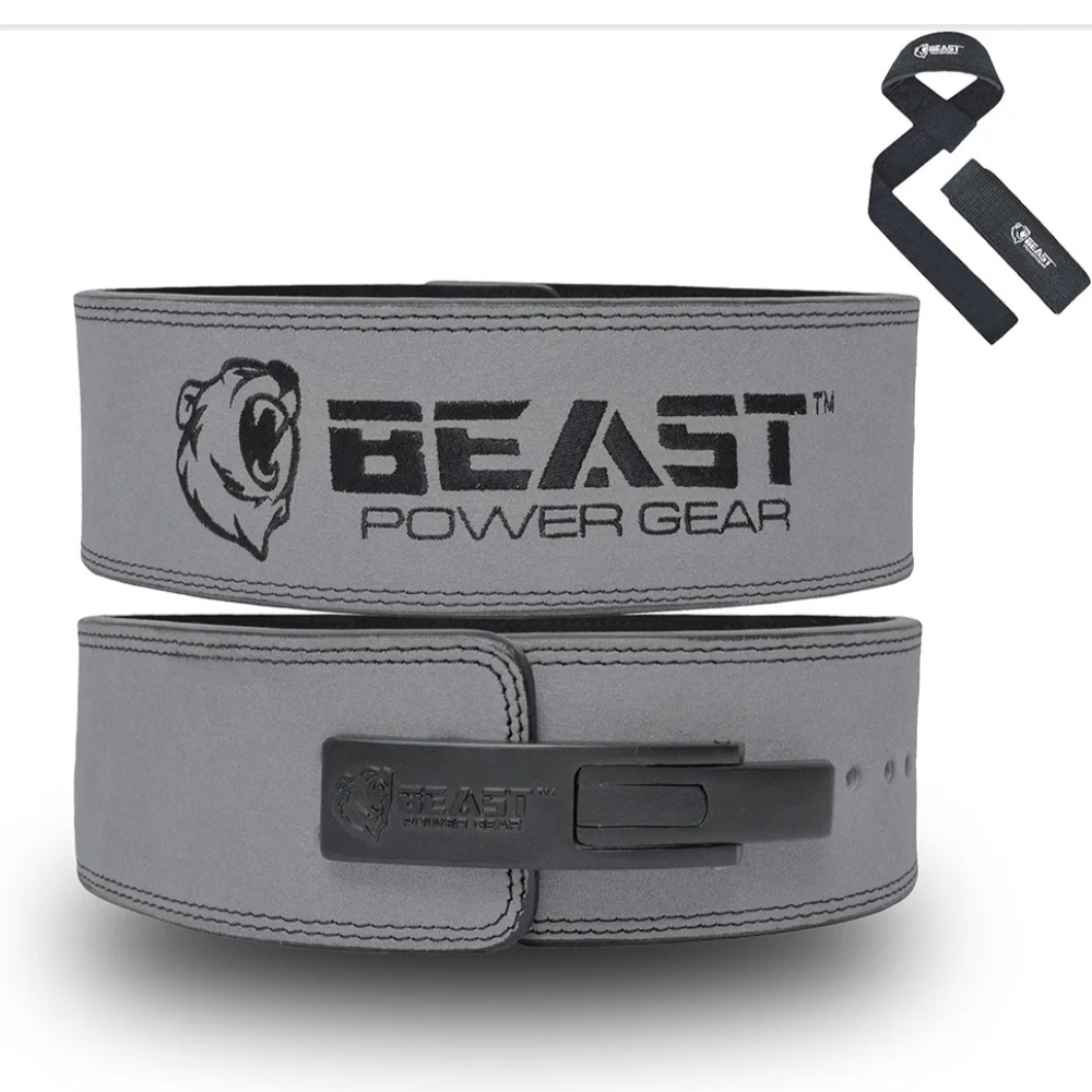 Gray Weightlifting Belt